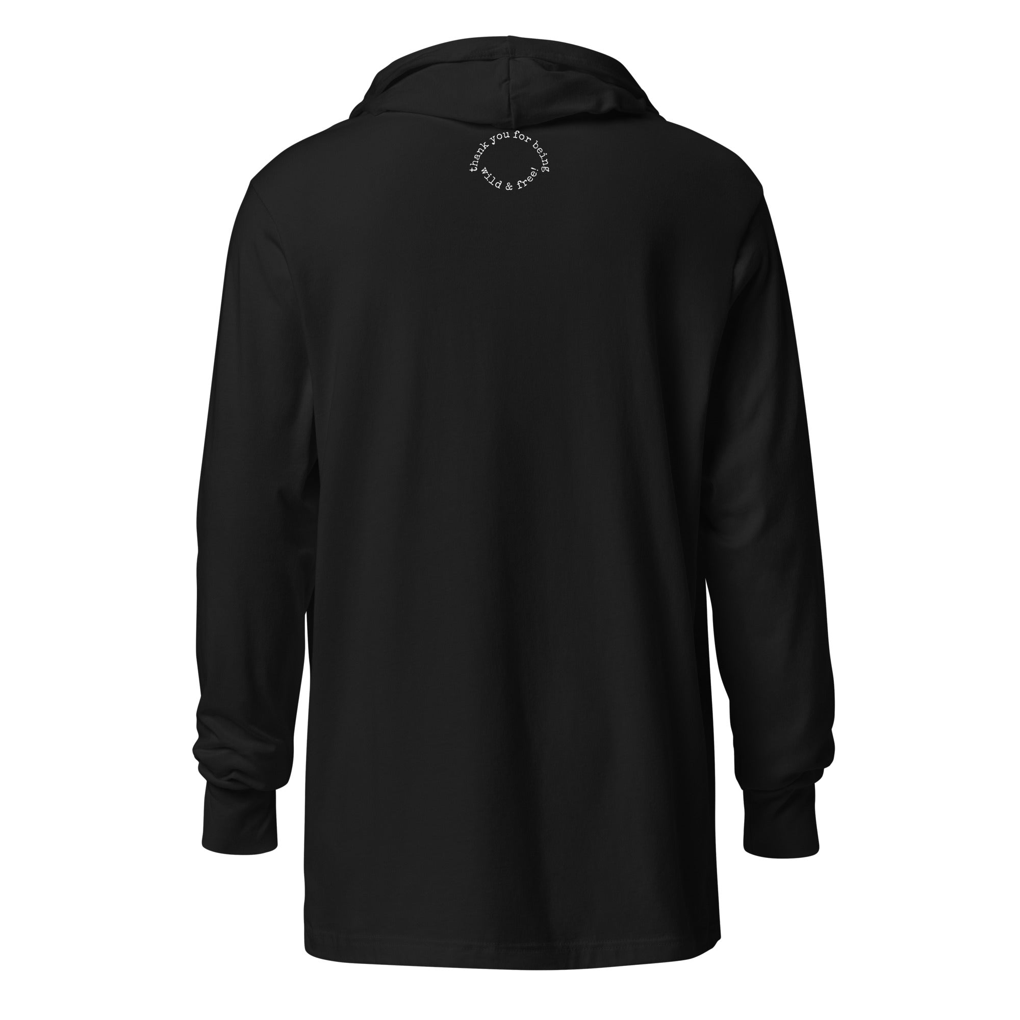 hooded long-sleeve tee