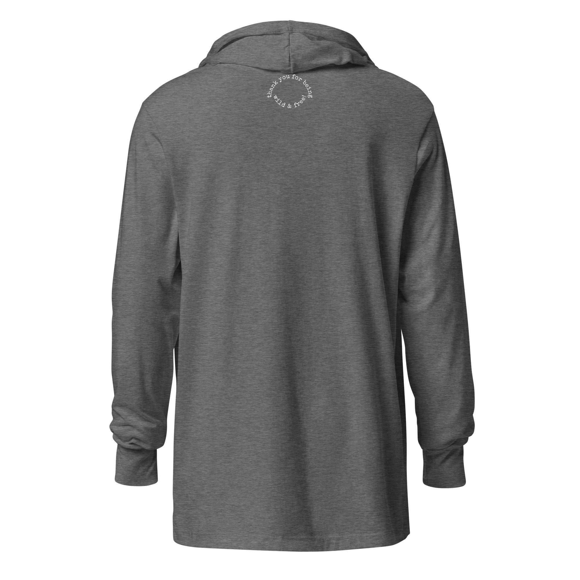 hooded long-sleeve tee