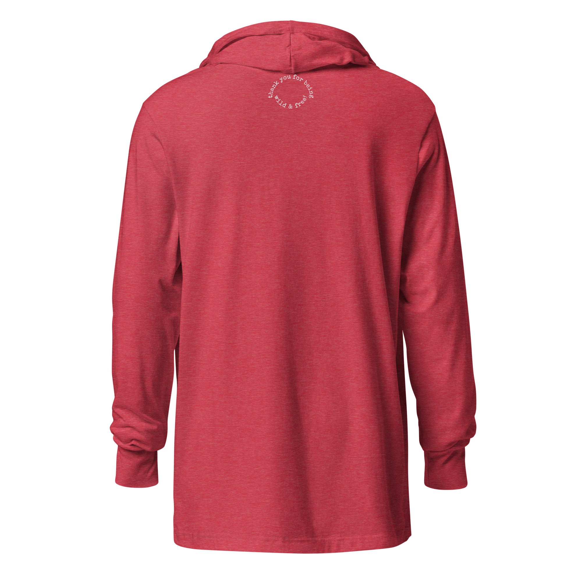 hooded long-sleeve tee