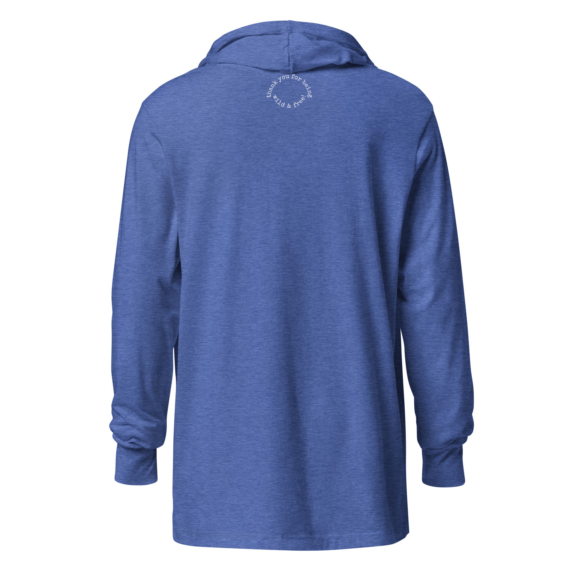 hooded long-sleeve tee